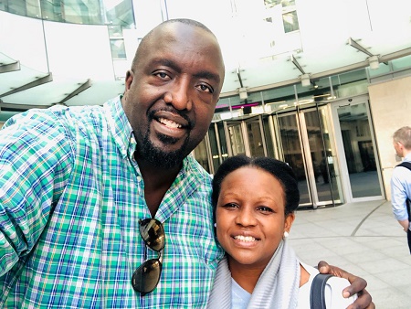 Alan Kasujja and His wife Sara Shalita Are Married For 18 Years