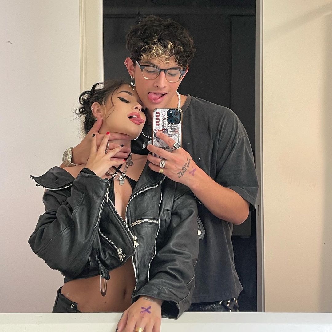 Brandon with his girl, Maggie Lindemann.