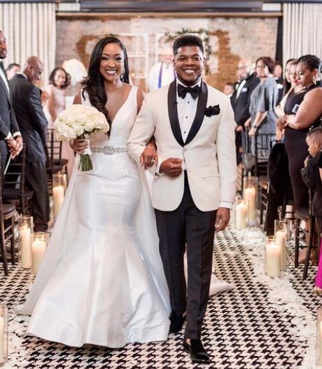 Cleo Greene's is married to her husband since January 12, 2019.