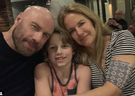  Benjamin Travolta is the son of John Travolta and late. Kelly Preston.