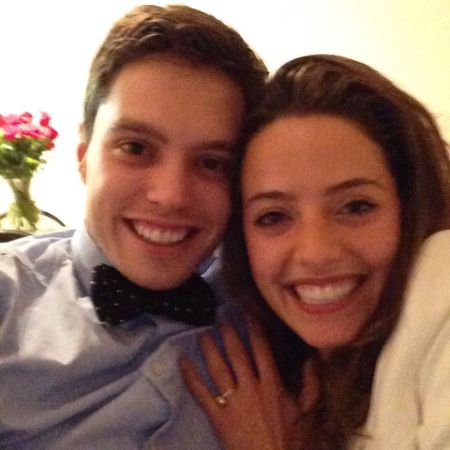 Adrienne Marie and her longtime beau from college time, Matt McTague got engaged in February 2016 in Greensboro, North Carolina. What does Adrienne's husband do for a living?