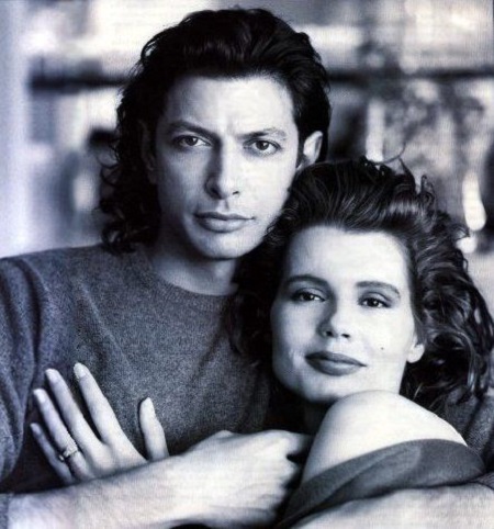 Geena Davis and Her Second Husband, Jeff Goldblum