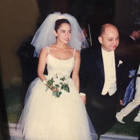 Elisa Beristain walked down the aisle with her husband, Pepe Garza on their wedding day. What does Elisa's husband do for a living?