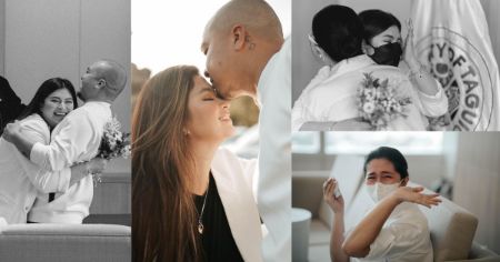 Neil Arce and his wife, Angel Locsin sharing the "I dos" at a private civil wedding ceremony at the legislative district court, officiated by Mayor Lino Cayetano on Saturday's evening, 7th August 2021. How and when Neil met his wife, Angel for the first time?