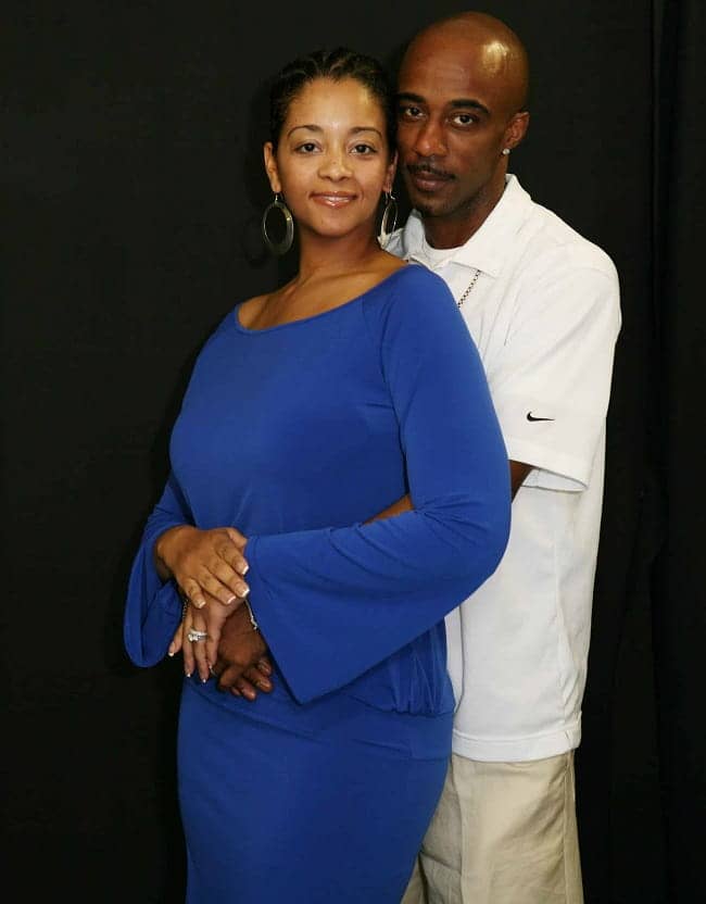 Amber Serrano and Ralph Tresvant
