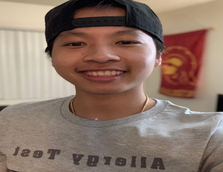 Ryan Phuong posing for a photo shoot for his Instagram feed