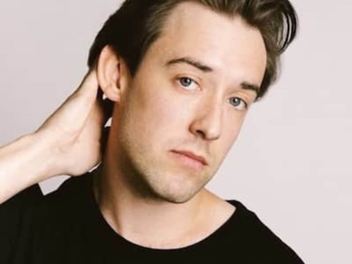 Shea Johnston posing for the photoshoot