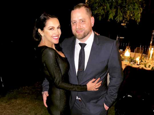 Wes Lieberher and his wife, Bree Michaels Lieberher.