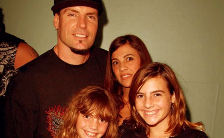 Laura Giaritta, alongside her family