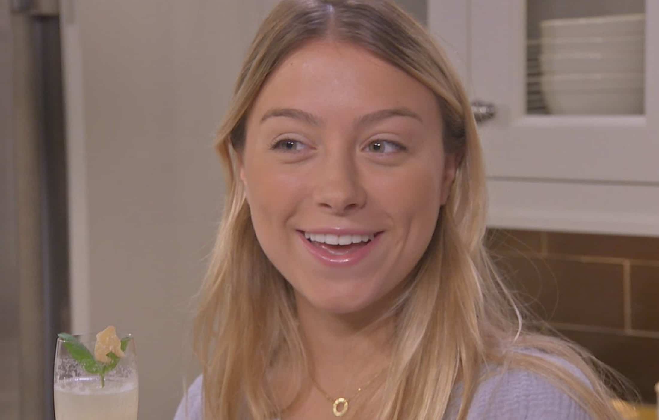 Olivia Bastianich with a smiling face.