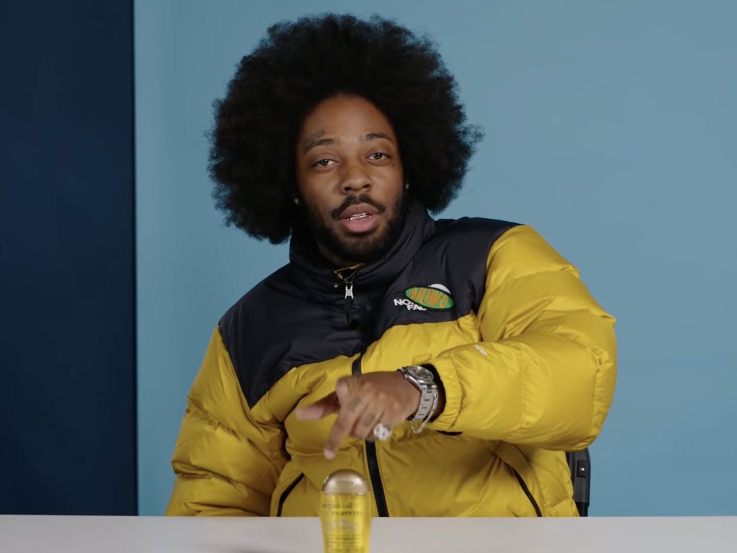 Brent Faiyaz in a GQ Youtube video