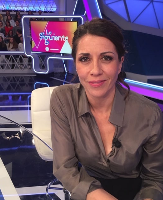 Alicia Borrachero captured in her shooting