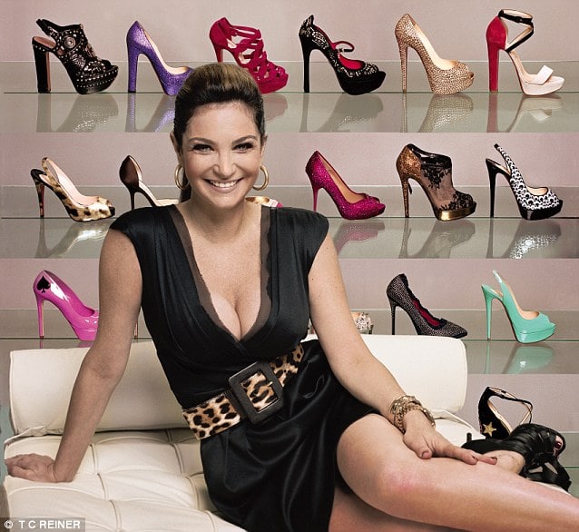 Beth Shak in her own shoes company