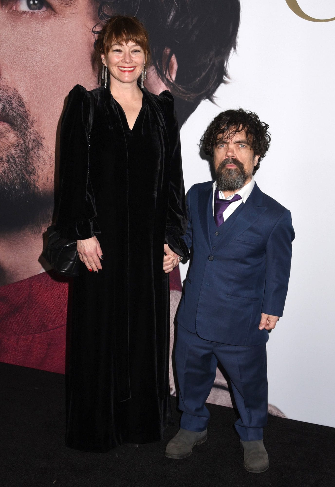 Erica Schmidt with her husband Peter Dinklage 