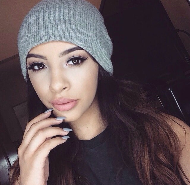 Alondra Dessy posing for a photoshoot