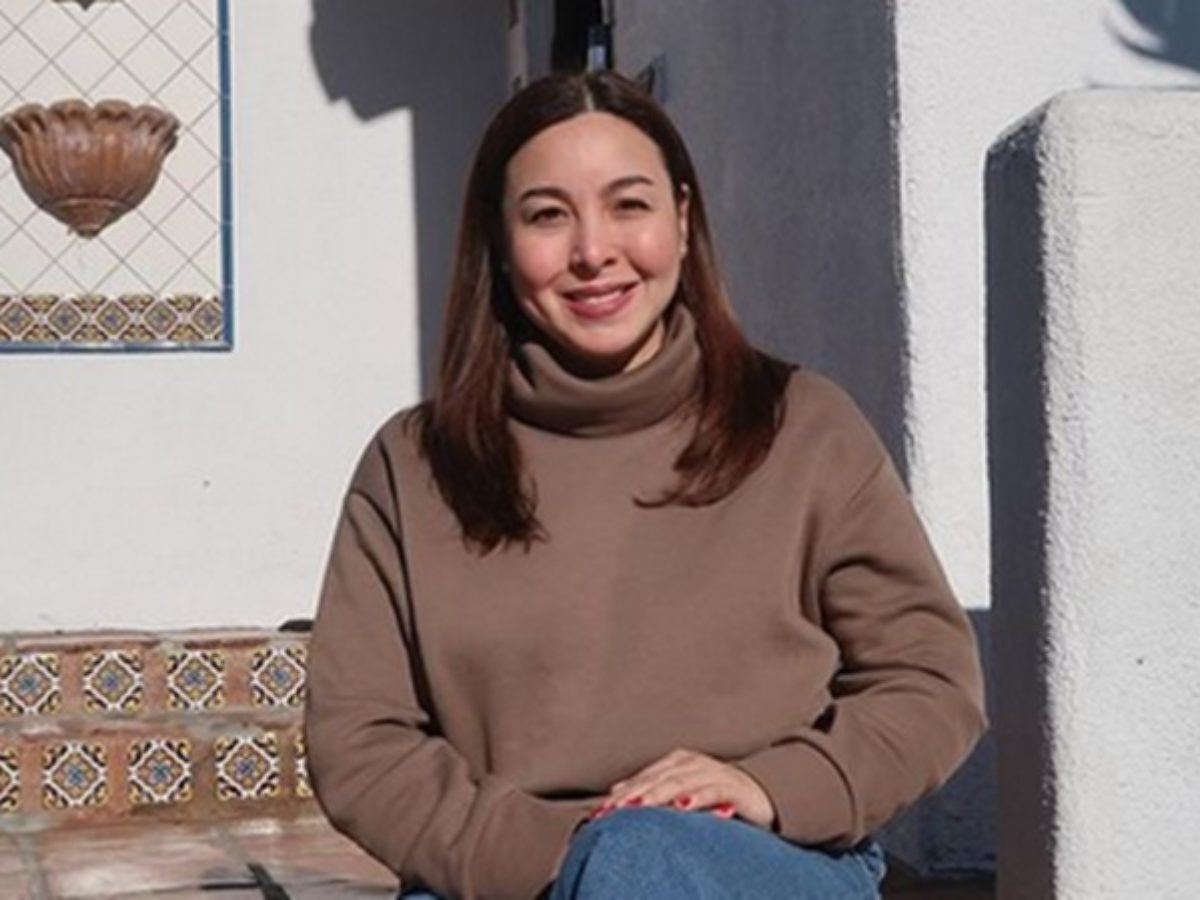 Marjorie Barretto in a smiley face