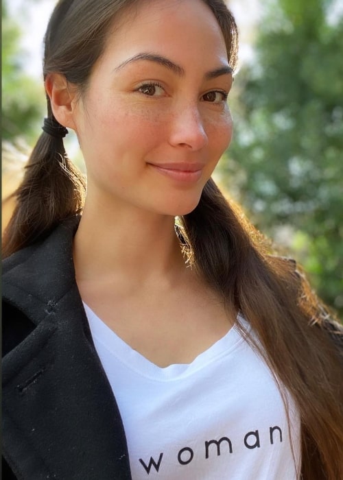 Caitlin McHugh in a smiley face