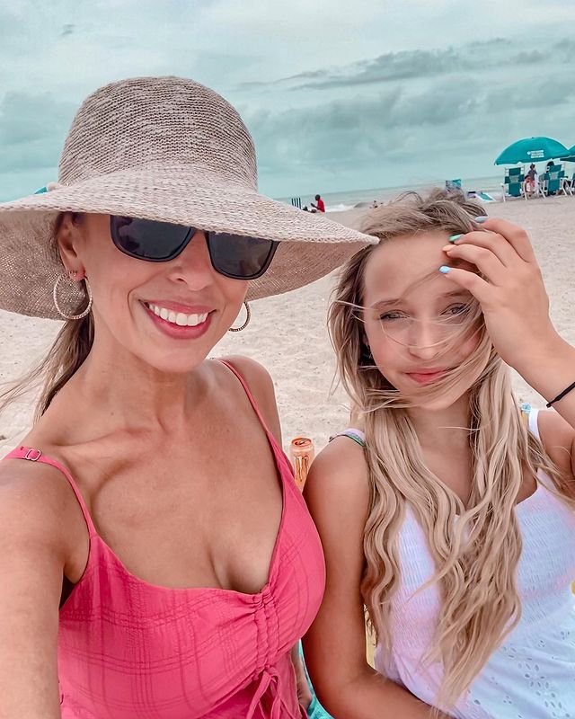 Lilliana Ketchman with her mother Christopher Ketchman