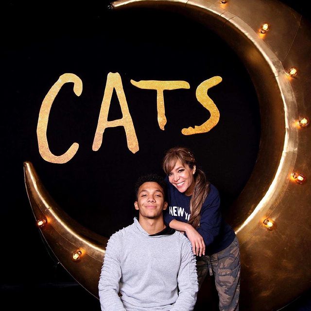 Gabriel Hostin with his mother sunny Hostin 