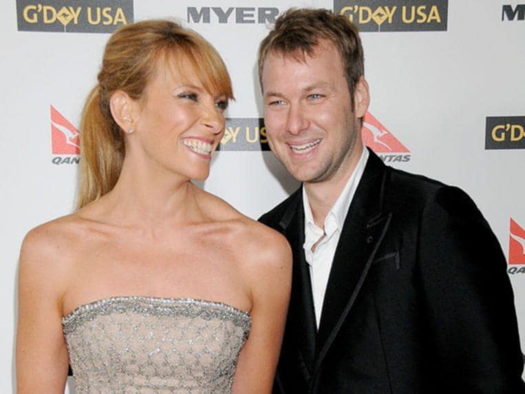 Dave Galafassi and his wife Toni Collate in a frame