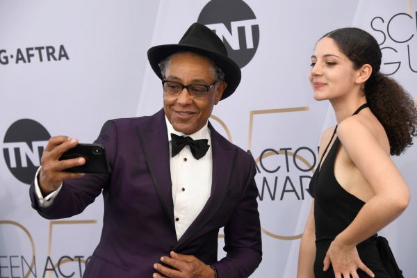 Kale Lyn Esposito with her father Giancarlo Esposito