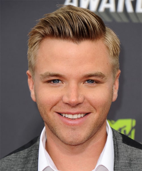 Brett Davern was captured in a smiley face