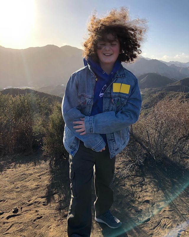 Picture of Elie Samuohi posted on his Instagram with nature.