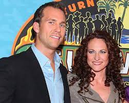 Jerri Manthey posing for the picture with her ex boyfriend Colby Donaldson