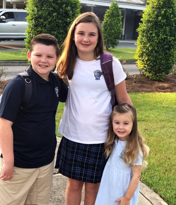 Picture of Hyla's Children Landri Ross, Harper Lynn Ross and Cole Rush Ross. 