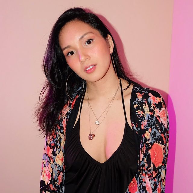 Picture of Roxanne Barcello while posing for her Instagram feed. 