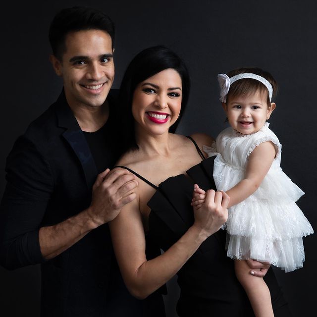 Picture of Ektor Rivera, Yara Lasanta and their child Bria Yaré