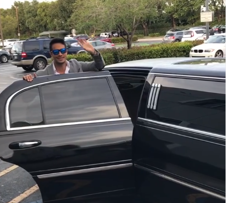 Screenshot of Ektor Rivera and his car 