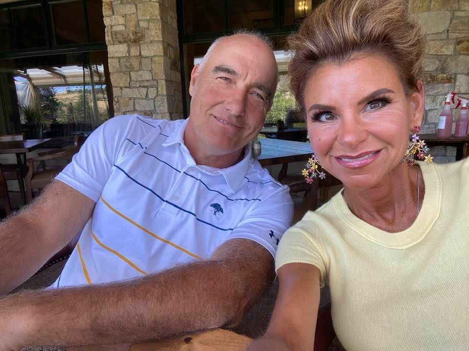 Picture of Elizabeth Theroux and her husband Mike Haughey