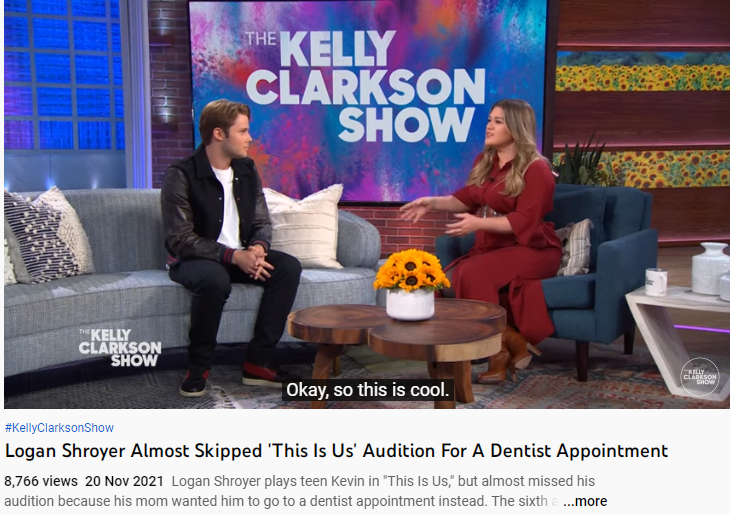 Screenshot of Logan Shroyer's interview