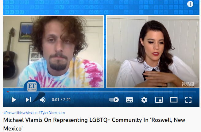 Screenshot of Michael Vlamis's Interview