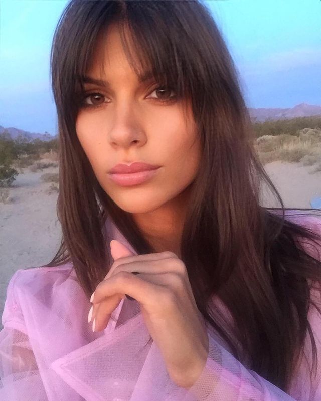 Picture of Edi Gathegi's wife Adriana Marinescu