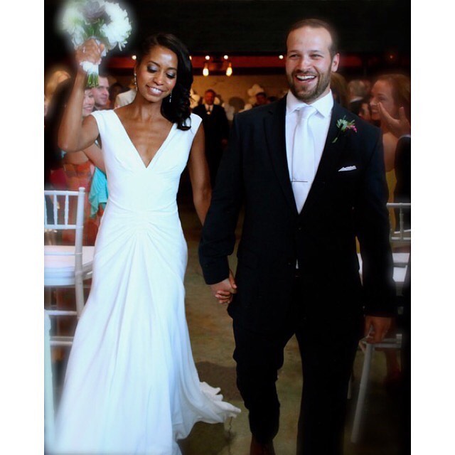 Picture of Kristen Ariza and her husband Patrick O'Brien Demsey