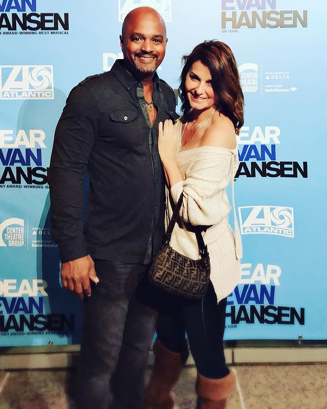 Picture of Eva Tamargo and her boyfriend Don Franklin