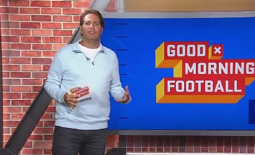 Peter Schrager hosting Good Morning Football on NFL Network