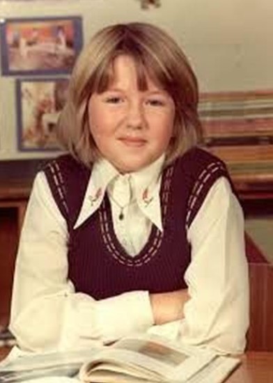 Julie Rose Clapton when she was younger