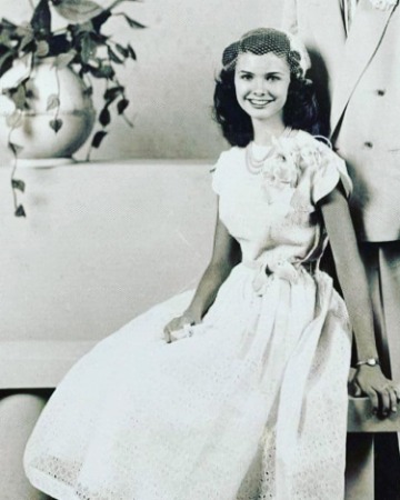 Black and white portrait of Alvin Malnik's  Ex-Wife Deborah Carol 