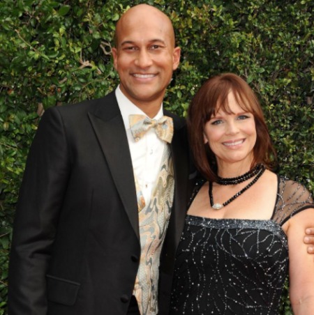 Keegan-Michael Key with his former wife Cynthia Blaise