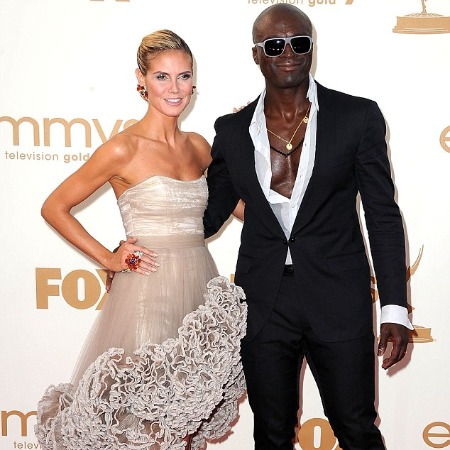 Heidi Klum was previously married to the British singer Seal.