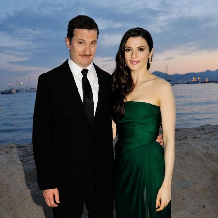 Darren Aronofsky with his former partner Rachel Weisz. (