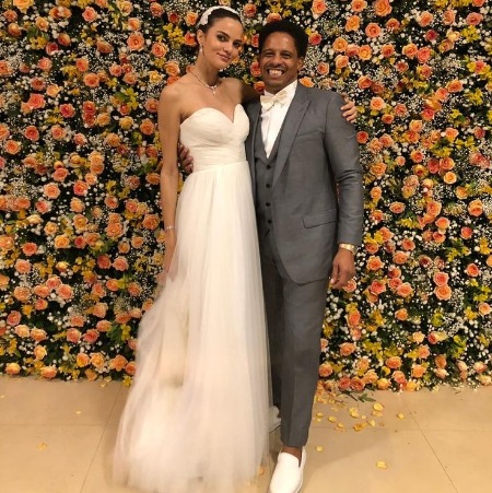 Rohan Marley with his wife Barbara Fialho.