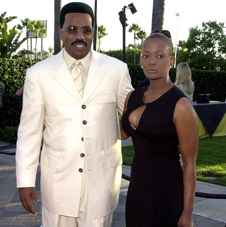 Mary Lee Harvey with her ex-husband before the divorce.