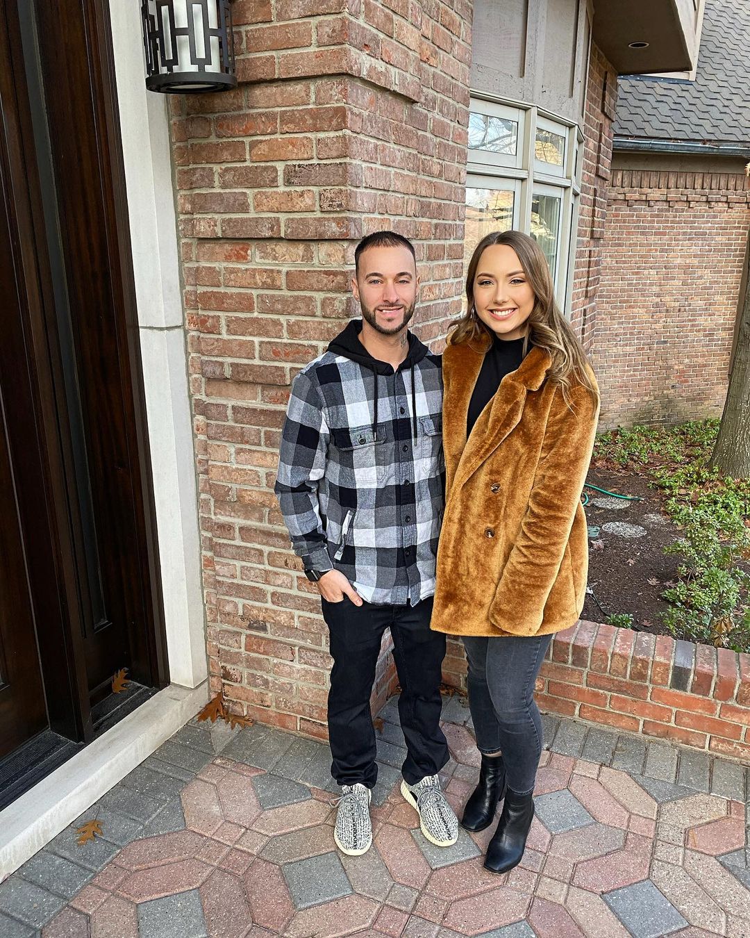 Nathan Samra-Mathers with his niece Hailie Jade.
