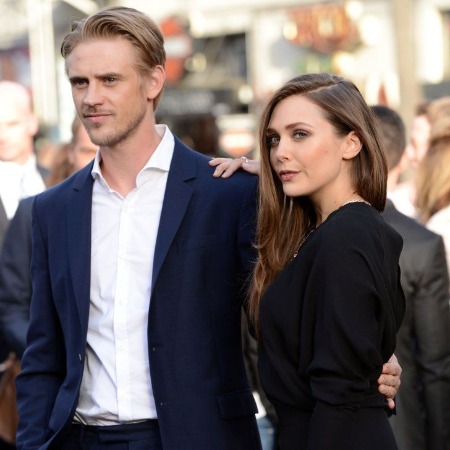 Boyd Holbrook with his former fiance Elizabeth Olsen.