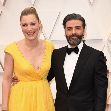 Oscar Isaac with his loving wife Elvira Lind.