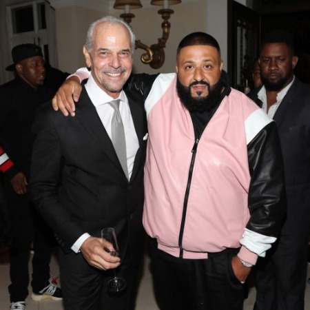 George Santo Pietro with Dj Khalid.